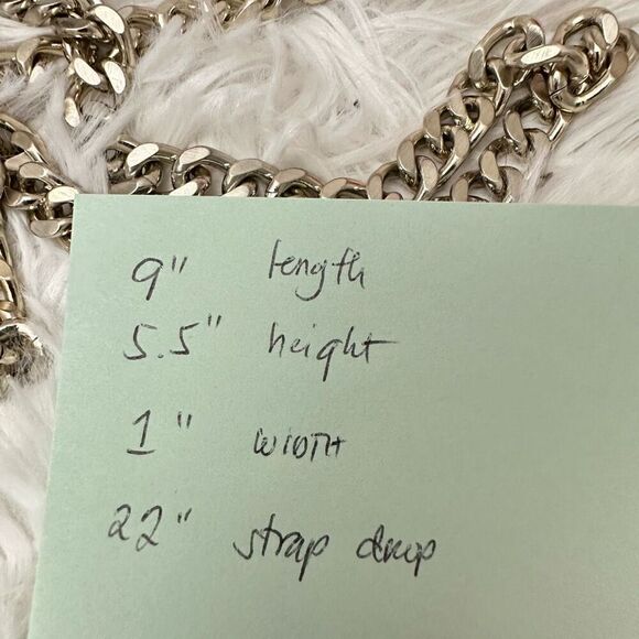 Botkier Coral Orange Chevron Quilted Leather Flap Chain‎ Crossbody Clutch bag - Picture 9 of 10